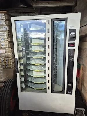 Eierautomat   Verkaufsautomat   Trommelautomat