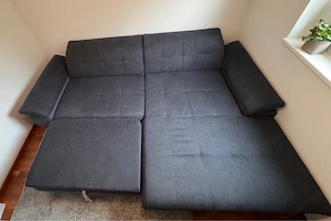 Couch ausziehbar inkl. Bettkasten Bild 2