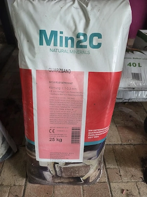 Quarzsand 4 Säcke