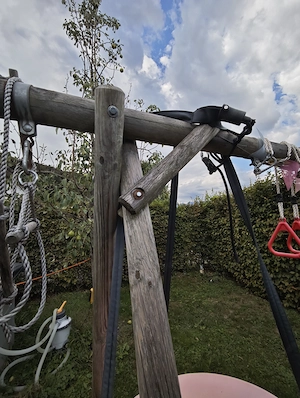 Älteres Schaukelgerüst ohne Einbetonierung Bild 4