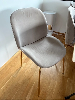 Esstisch inkl Samtstühle Bild 3