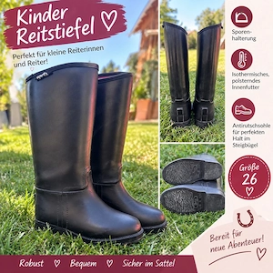 Reitstiefel Kinder Gr. 26