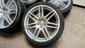 Original Audi A6 4F S6 19 Zoll Alufelgen 8,5J ET48 + Yokohama Bild 3