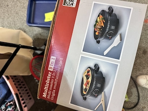 Multiröster 3in1 - Bräter  Fleisch - Gemüse - Kartoffel - Maroni Bild 2