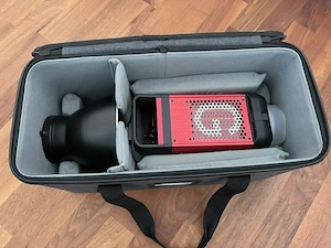 LED Videoleuchte mit Softbox, 200W, COB Bild 7