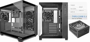 Highend-PC (Ryzen 9 5900X, 2TB M2 SSD, 32GB Ram, RX6750XT, WLan) - TOP Bild 2