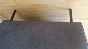 Neuwertiges Samt Sofa Bild 3