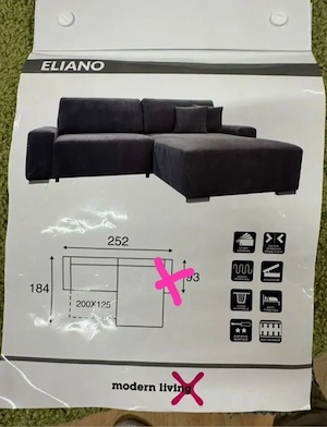 Couch mit Bettfunktion Bild 3