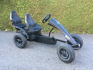 BERG Gokart Black edition, BFR, mit Soziussitz