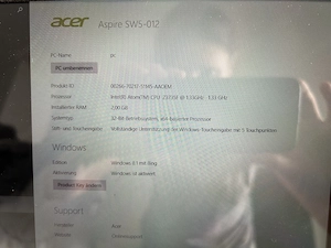 acer aspire switch10 Bild 2