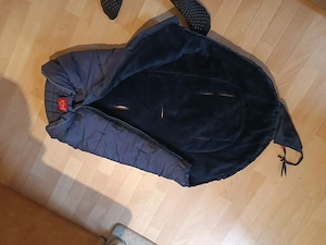 Fußsack, blau