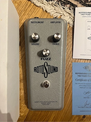 Rotosound RFB-1 Fuzz Pedal Bild 2