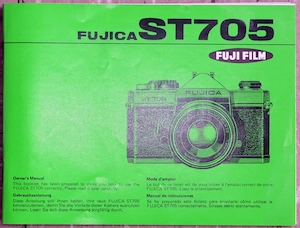 SLR Fujica ST 705 Fotokamera Spiegelreflex  Bild 9