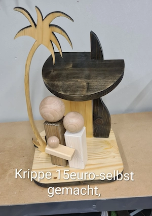 Weihnachtsdecos Krippen  Bild 3