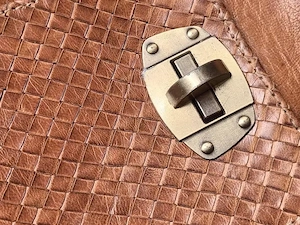 Vintage Leder Handtasche  Bild 3