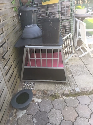 Hundebox  Aluminium 105x95x75cm Bild 4