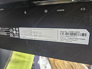 HP Bildschirm Monitor Bild 2