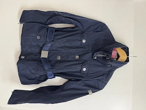 Jacke F"rieda & Freddies" kurz   blau   mit Gürtel   Gr. S