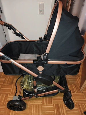 Kinder wagen  Korb und trage Sitz neu. Bild 4