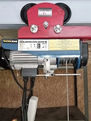 Elektrische Seilwinde  Bild 2