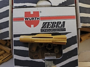 WÜRTH Dübel LongLife über 500 Stück versch. Größen