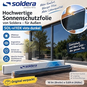 Sonnenschutzfolie aussen 16lm x 0,69m