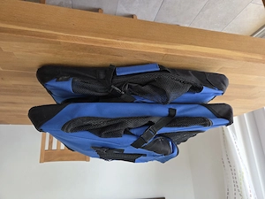 zwei Hundetransporttaschen  Boxen faltbar zu verkaufen  Bild 3