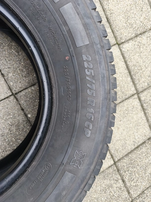 Wohnmobil 4 x Reifen bj. 2022  4x Michelin 225 75r16 - CP Bild 6