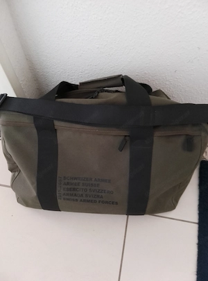 CH Armee Tasche,,,,Segeltuch Bild 2