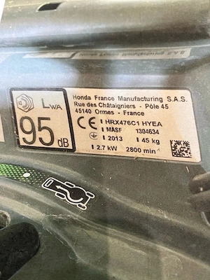 Rasenmäher Honda HRX 476C1 Bild 2