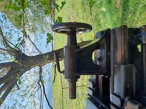 Drehbank Antik, Drechselbank Bild 3