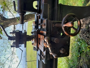 Drehbank Antik, Drechselbank Bild 4