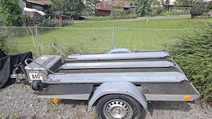 Motorradanhänger   leicht   750 kg   ungebremst Bild 2