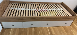 Bett mit Lattenrost 90x200cm Bild 2