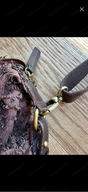 Leder Handtasche  Bild 2