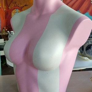 FLOHMARKT Deko Schneiderpuppe Torso Byste Bild 2