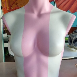 FLOHMARKT Deko Schneiderpuppe Torso Byste Bild 5