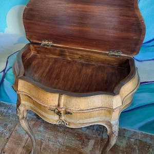 FLOHMARKT Klappkästchen Schatulle Kästchen Schrank Bild 6
