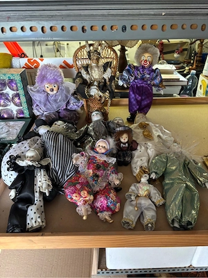 Große Sammlung Porzellanpuppen, Clowns, Pierrots & Harlekine Bild 4