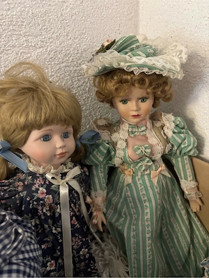 Große Sammlung Porzellanpuppen, Clowns, Pierrots & Harlekine Bild 3