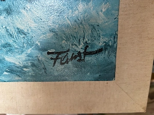 Großes originales Pferdegemälde   signiert Bild 2