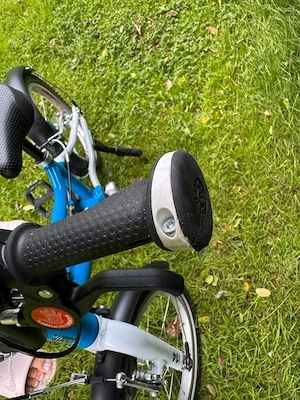 Woom 2 kinderfahrrad 14 zoll Blau Weiß Bild 4