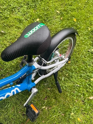 Woom 2 kinderfahrrad 14 zoll Blau Weiß Bild 5