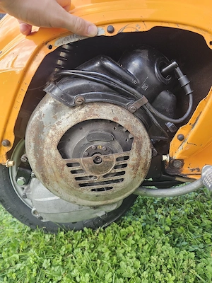 Vespa 50 Special 1. Serie Olack Bild 9