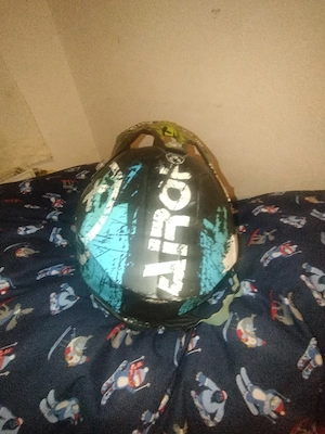 Cross oder Biker Helm Bild 3