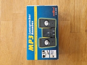Retro MP3 Lautsprecher Boombox von pro teen (Art.Nr. 38700)   OVP   Top Zustand!
