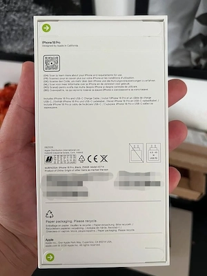 iPhone 18 PRO, 256GB, Schwarz Bild 2