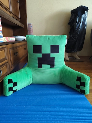  Minecraft Creeper Sitz- Relaxkissen   NEU Bild 2