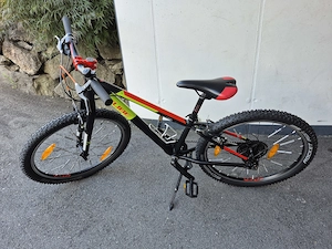 Cube Reaction 240 SL, red n green n black, Kinderfahrrad,  Schwalbe Hinterreifen NEU Bild 3