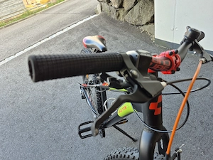 Cube Reaction 240 SL, red n green n black, Kinderfahrrad,  Schwalbe Hinterreifen NEU Bild 10